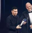 Messi venceu prêmio pela sétima vez  Foto: EPA / Ansa - Brasil