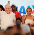 Posts usam vídeo desacelerado para mentir que Lula discursou bêbado na Bahia  Foto: ARISSON MARINHO 
