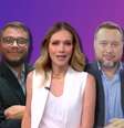Fabiano Falsi, Natália Ariede e Franz Vacek: o status de fazer TV não é suficiente para manter ótimos profissionais  Foto: Fotomontagem: Blog Sala de TV