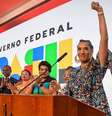 Anielle assumiu o Ministério da Igualdade Racial no governo Lula  Foto: Reprodução/ Instagram / Perfil Brasil