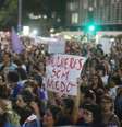 Milhares marcham em ato pelo Dia Internacional da Mulher, em 2019, em São Paulo  Foto: Nilton Fukuda/Estadão - 08/03/2019