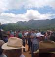 Produtores rurais se mobilizam para 'ocupar' a invasão do MST e retirar os sem-terra da Fazenda Limoeiro, em Jacobina, na Bahia  Foto: Sindicato Rural/Divulgação / Estadão