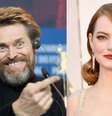 Willem Dafoe pediu para Emma Stone estapeá-lo 20 vezes durante filmagens; entenda  Foto: Stephane Cardinale - Corbis/Getty Images - Steve Granitz/WireImage/Getty Images / Hollywood Forever TV