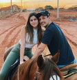 Yanny Brena e Rickson Pinto em foto publicada em rede social   Foto: Instagram