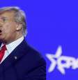 Donald Trump discursa na CPAC  Foto: Reuters / BBC News Brasil