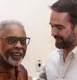 Eduardo Leite e Gilberto Gil se reencontram após vereador ofender baianos  Foto: Reprodução/Twitter