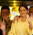 Michelle Bolsonaro ironizou o caso em uma rede social  Foto: DW / Deutsche Welle