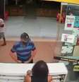Homem tentou assaltar loja usando pistola de cola quente  Foto: Reprodução/Redes sociais