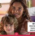 Novela 'Travessia': exame de DNA do filho, Tonho (Vicente Alvite), deixa Brisa (Lucy Alves) em choque. 'Troca na maternidade'.  Foto: Divulgação, TV Globo / Purepeople