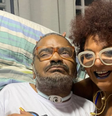Mulher de Arlindo Cruz, Babi curte momento a dois com o cantor após revelação de namoro.  Foto: Reprodução, Instagram / Purepeople