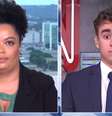 Basília Rodrigues impediu Nikolas Ferreira de conduzir um debate na CNN Brasil  Foto: Reprodução/TV
