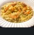 Risoto de Camarão, cremoso e com dica de preparo em 30 minutos.  Foto: Bake and Cake Gourmet