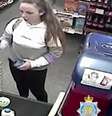 Imagem de câmera de segurança mostra Eleanor fazendo compras no período em que, segundo seu relato, ela teria sido sequestrada  Foto: Cumbria Police/PA Wire / BBC News Brasil