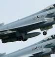 Caças Eurofighters da Força Aérea alemã  Foto: DW / Deutsche Welle