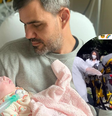 Maria Guilhermina, quinta filha de Juliano e Letícia Cazarré, voltou a ser internada nesta quarta-feira (15).  Foto: Reprodução, Instagram / Purepeople
