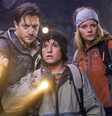 Brendan Fraser, Josh Hutcherson e Anita Briem em cena de Viagem ao Centro da Terra.  Foto: Adoro Cinema
