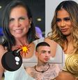 Gretchen manifestou publicamente seu apoio a Lexa após MC Guimê ser acusado de assédio no 'BBB 23'.  Foto: Reprodução, Instagram / Purepeople