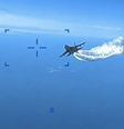 Vídeo mostra caça russo atacando um drone dos EUA sobre o Mar Negro; assista   Foto: Reprodução