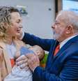 No encontro, Lula conheceu Pamela Silva, esposa de Marcelo.   Foto: 