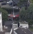 Queda de helicóptero no bairro da Barra Funda, em SP, deixa 4 mortos  Foto: Reprodução/TV Record