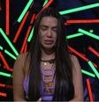 Dania Mendez no Confessionário  Foto: TV Globo 