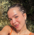 Mel Maia compartilhou registro de um momento descontraído com uma amiga neste domingo (19).  Foto: Reprodução, Instagram / Purepeople