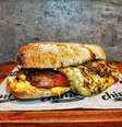 Choripan.  Foto: Divulgação Chimi Choripanes y Drinks / Estadão