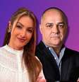Poeta e Soares: o casamento acabou, mas são amigos e podem fortalecer a parceria profissional na Globo  Foto: Fotomontagem: Blog Sala de TV