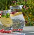 Água aromatizada ajuda na hidratação e na nutrição do corpo  Foto: Oksana Shevchenko | ShutterStock / Portal EdiCase