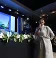 Michelle Bolsonaro durante posse da presidência do PL Mulher  Foto: WILTON JUNIOR/ESTADÃO CONTEÚDO