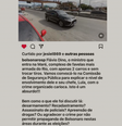 Print mostra post de Eduardo Bolsonaro que diz que visita de Flávio Dino à Maré provaria envolvimento do governo Lula com o crime organizado  Foto: Aos Fatos
