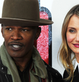 Jamie Foxx e Cameron Diaz em evento do musical Annie, em Londres, em dezembro de 2014.  Foto: Adoro Cinema
