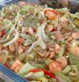Chuchu com camarão  Foto: Guia da Cozinha