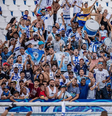Torcida do Água Santa, time que disputa a final do Paulistão 2023 contra o Palmeiras  Foto: Reprodução/Instagram/@ecaguasanta