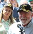 O presidente Lula visita o Complexo Naval de Itaguaí, região metropolitana do Rio de Janeiro, pouco antes de ser diagnosticado com pneumonia Crédito  Foto: Tânia Rêgo/Agência Brasil / Perfil Brasil