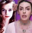 A personagem Buba e a influenciadora Karen Bachini: a intersexualidade ainda gera espanto, dúvida e preconceito  Foto: Fotomontagem: Blog Sala de TV