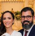 Juliano Cazarré e esposa Reprodução/Instagram  Foto: Márcia Piovesan