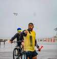 Faça chuva ou faça sol, Chokito, empreendedor que criou clube de corrida, está na ativa em Salvador  Foto: Divulgação