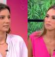 Surfista Maya Gabeira no programa 'Mais Você'. Reprodução/Globo  Foto: Mais Novela