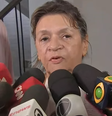 A professora Rita Cássia Reis também foi ferida pelo autor do ataque à faca em escola da Vila Sônia, em SP  Foto: Reprodução/Band TV