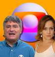 O jornalista esportivo Cleber Machado e a atriz Gabriela Duarte estão entre as 'vítimas' da nova política da Globo  Foto: Fotomontagem: Blog Sala de TV
