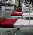 Hospitais foram instruídos a realizar em abril simulações para garantir a prontidão operacional da infraestrutura médica  Foto: DW / Deutsche Welle