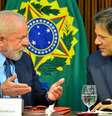 O presidente Lula com o ministro Fernando Haddad  Foto: Marcelo Camargo/Agência Brasil