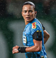 Edina Alves Batista será a responsável por apitar o primeiro jogo da final do Campeonato Paulista  Foto: Reprodução/Instagram