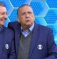 Arnaldo e Galvão trabalharam juntos de 1989 a 2018 nas transmissões da Globo  Foto: Reprodução