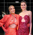 Luiza Possi e Camila Queiroz   Foto: Brazil News / Elas no Tapete Vermelho