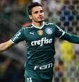 13º - Raphael Veiga - 27 anos - meia-atacante do Palmeiras - Valor de mercado: 12 milhões de euros (R$ 66 milhões)  Foto: Renato Pizzutto/Ag. Paulistão / Lance!