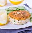 Hambúrguer de salmão   Foto: Maria Shumova | Shutterstock / Portal EdiCase