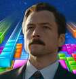 Tetris conta a jornada de Henk Rogers (Taron Egerton) para conseguir os direitos do puzzle mais famoso do mundo  Foto: Tetris/Apple TV / Montagem/Divulgação