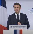 Macron diz que Europa não deve seguir política dos EUA ou da China sobre Taiwan  Foto: Poder360